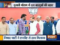 Nishad Party and RLP join hands with NDA ahead of Lok Sabha Elections
