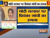 Priyanka Gandhi takes a jibe at Modi Govt over Kisaan Samman Yojana