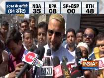 Currently the voting is going slow, I urge people to vote in large no: Owaisi