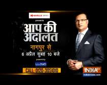 Rajat Sharma to question Union Minister Nitin Gadkari in Aap Ki Adalat | 6th April, Nagpur