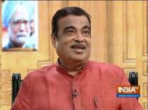 Union Minister Nitin Gadkari in Aap Ki Adalat (Election Special)