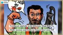 Twitterati explode with hilarious ‘Dhai Kilo Ka Hath’ memes and trolls as Sunny Deol joins BJP