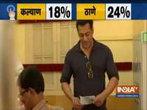 Lok Sabha Elections 2019: Salman Khan casts his vote in Mumbai