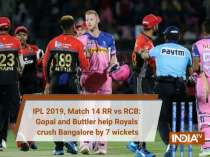 IPL 2019, Match 14 RR vs RCB: Gopal and Buttler help Royals crush Bangalore by 7 wickets