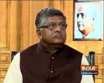 Ravi Shankar Prasad in Aap Ki Adalat: PM always tells us 