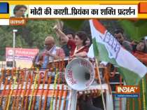 Lok Sabha Election 2019: Priyanka Gandhi holds a roadshow in Varanasi