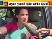 Lok Sabha Election 2019: Priyanka Gandhi hits out at Smriti Irani