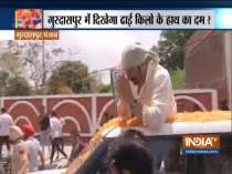 BJP candidate from Gurdaspur Sunny Deol holds a roadshow as a part of his election campaign