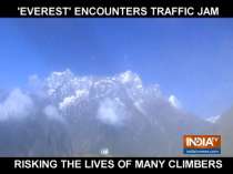 Traffic jam at Mount Everest creates lethal conditions for climbers