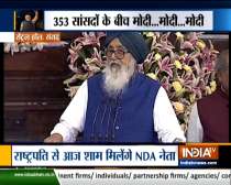 PM Narendra Modi chosen as NDA parliamentary party leader