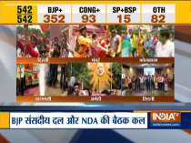 BJP supporters across India and abroad celebrate over massive victory of of BJP in LS Polls
