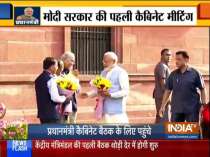 PM Narendra Modi arrives for the Union Cabinet meeting