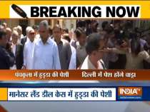 Bhupinder Singh Hooda appeared at special court in AJL plot allotment and Manesar land scam case