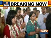 Union Minister Dharmendra Pradhan offers prayers at Jagannath temple in Delhi