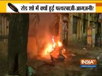 Kolkata: Clashes brakes out during roadshow of BJP President Amit Shah