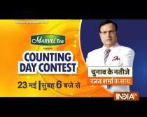 Watch election results with Rajat Sharma on India TV to win exciting prizes