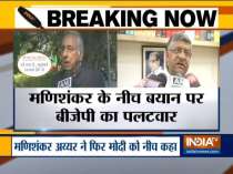 Neech row: Ravi Shankar Prasad slams Congress on Mani Shankar Aiyar