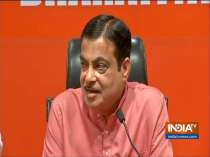Union Minister Nitin Gadkari hits at opposition for using abusing words for PM Modi