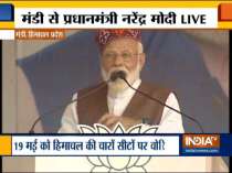 Once again I have come here for your blessings: PM Modi in Mandi