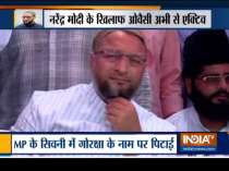 Owaisi takes a dig at PM Modi over thrashing of cow vigilantes in MP