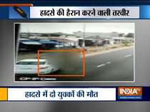 Telangana: 2 dead as car runs over bike