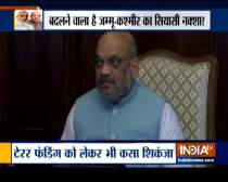 Home Minister Amit Shah considering delimitation of constituencies in Jammu and Kashmir