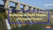 CM KCR inaugurates Kaleshwaram lift irrigation project