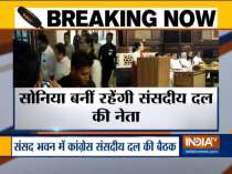 Sonia Gandhi remains Congress Parliamentary Party Chief