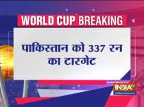 2019 World Cup: Rohit smashes 140, takes India to 336/5 against Pakistan
