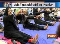 International Yoga Day 2019:Muslim ladies perform yoga in mumbai