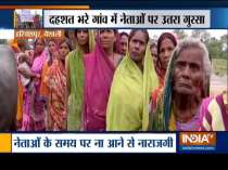 LJP MP Pashupati Kr Paras faces protest in Harivanshpur for poor village conditions