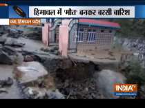 Himachal Pradesh: Houses, roads in Bharmour of Chamba district damaged due to heavy rainfall