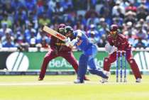 Kohli, Dhoni fifties take India to 268/7 against West Indies