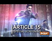 Article 15 special screening attended by Shah Rukh Khan and other celebs