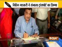 Nitin Gadkari takes charge of Ministry of Road Transport and Highways