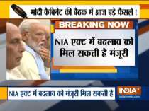 Modi cabinet meeting underway to discuss NIA, UAPA Acts
