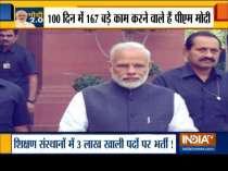 PM Modi plans to implement 167 major ideas in next 100 days