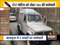 National Investigation Agency(NIA) raids at 4 locations in Baramulla district of North Kashmir