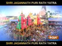 Rath Yatra in Puri coincides with the Gujarat Lord Jagannath Rath Yatra