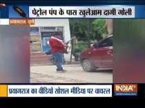Watch video: Man opens fire near petrol pump in UP