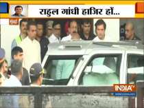 Rahul Gandhi reaches Mumbai, to appear in Mumbai