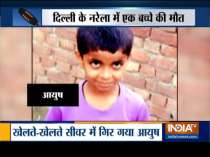 Delhi: 8-year-old child dies after falling in house sewer in Narela