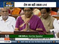 Budget 2019-20: Watch live streaming Highlights Finance Minister Nirmala Sitharaman presents her maiden Budget in Parliament.