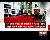Art exhibition themed on Rath Yatra organised at Bhubaneswara Airport