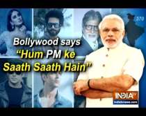 Bollywood celebrities stand with PM Modi for shooting more movies in Kashmir