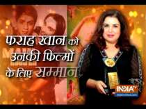 Farah Khan gets felicitated for her contribution to film