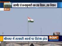 Jammu and Kashmir state flag removed from Civil Secretariat building