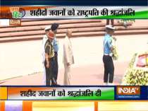 President Kovind pays tribute to martyrs at National War Memorial in Delhi