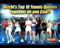 Top female tennis stars gather for Queens of the Future experience