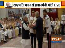 Former President Pranab Mukherjee receives 